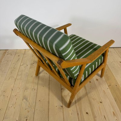 Mid-Century Modern Danish Chair in Teak and Oak Frame from