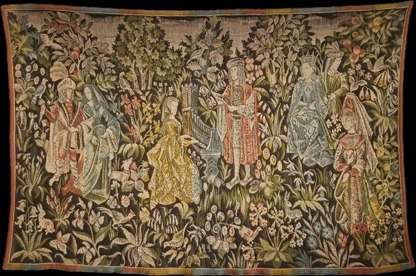 VALOR 525T アンティーク Large Medieval Renaissance Gothic Flemish Vorwerk Biblical