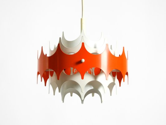 Space Age Metal Pendant Lamp from Doria Leuchten, 1960s for sale