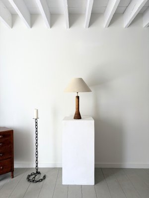 その他 50s wood lamp Minimalist Turned Wood Lamp, 1950s for sale at Pamono