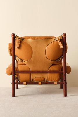 Inca Easy Chairs by Arne Norell, 1970s, Set of 3 for sale at Pamono