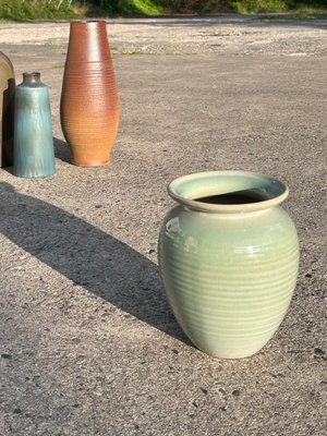 Majolica Vase by Martha Katzer for the Karlsruhe Majolica