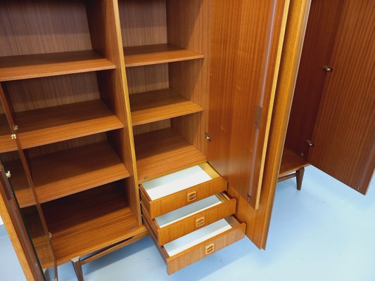 Vintage Scandinavian Teak Wardrobe, 1960s for sale at Pamono