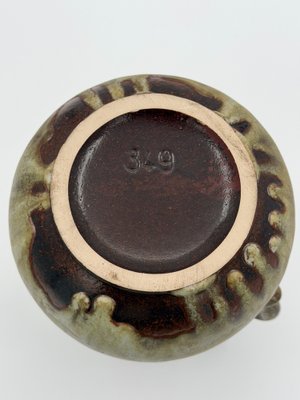 Mid-Century Modern Fat Lava Model 349 Vase from Ruscha Keramik