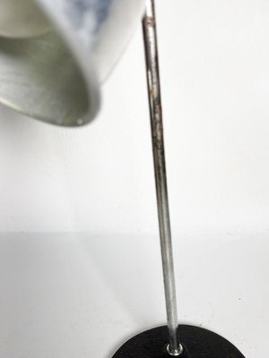 20th Century Industrial Table Lamp with Aluminium Shade, France