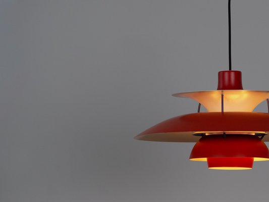 Vintage Danish PH 5 Lamp by Poul Henningsen for Louis Poulsen