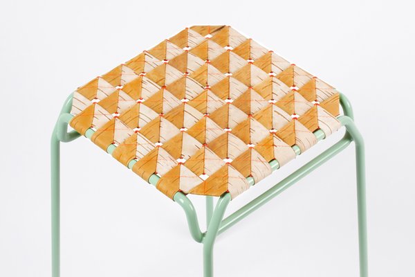 Pastel Green Taburet Bar Stool By Anastasiya Koshcheeva For Moya For Sale At Pamono