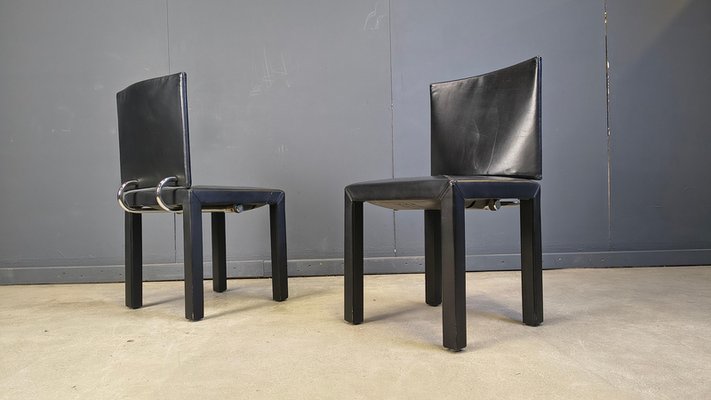 Arcadia Dining Chairs by Paolo Piva for B& B Italia, 1980s, Set of