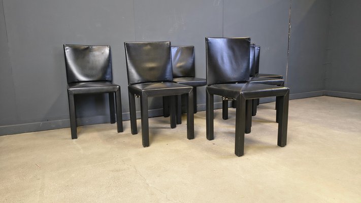 Arcadia Dining Chairs by Paolo Piva for B& B Italia, 1980s, Set of
