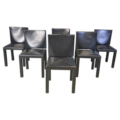 Arcadia Dining Chairs by Paolo Piva for B& B Italia, 1980s, Set of