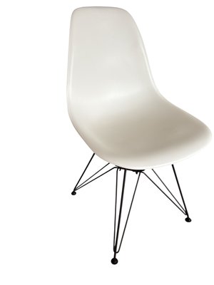 White DSR Chair by Charles & Ray Eames for Vitra, 2017 for sale at