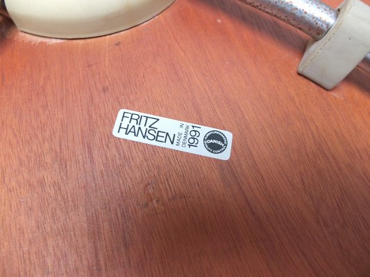 Series 7 Chairs in Teak by Arne Jacobsen for Fritz Hansen, 1955