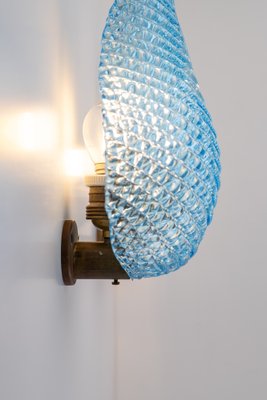 Vintage Art Deco Murano Glass Wall Lamps from Barovier & Toso