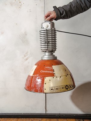 Vintage Industrial Austrian Zumtobel Staff Pendant Light with