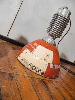 Vintage Industrial Austrian Zumtobel Staff Pendant Light with