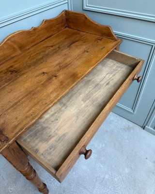 20-30's Pine Desk Table イギリス アンティークデスク English Console Desk in Pine, 1920s for sale at Pamono