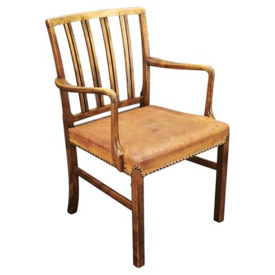 t*k様 1930-40’s Allen Chair Corp ヴィンテージ デ Model 1675 Armchair attributed to Ole Wanscher for Fritz Hansen