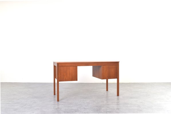 Mid-Century Modern Danish Teak Desk from Domino Møbler, 1960s for