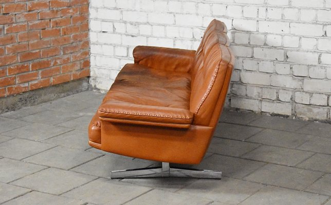 de sede スイス製　レザー ラウンジチェア Leather DS 31 Sofa from de Sede, Switzerland, 1970s for sale at Pamono