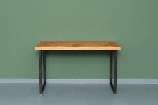 Heerlen Kitchen Table In Recycled Wood Steel By Johanenlies For Heerlen Kitchen Table In Recycled Wood Steel By Johanenlies 1
