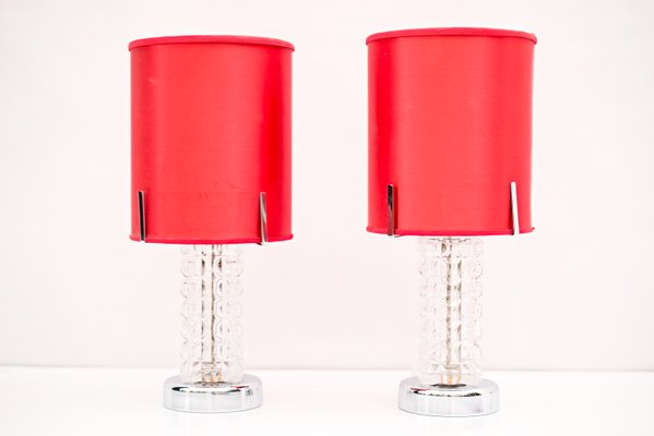 Red Table Lamps From Austrolux Set Of, Touch Bedside Lamps Argos Ireland