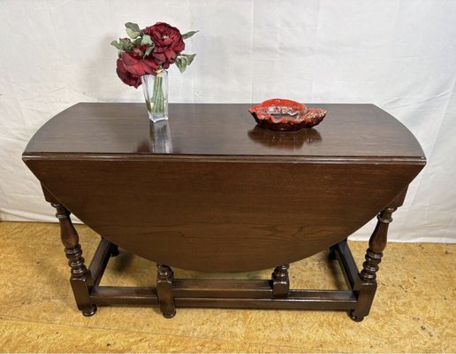 Jacobean Revival Klapptisch aus Eiche, 1900er bei Pamono kaufen