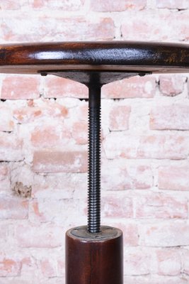 Mid-Century Piano Stool in Beech, Czech, 1940s for sale at Pamono