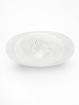 Mid-Century Modern Glass Pocket Vase by Vetreria Artigiana Bibierre, 1970s — view 5