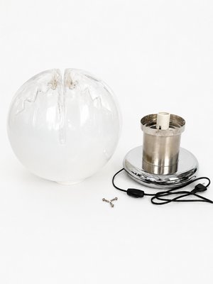 Toni Zuccheri, attributed · AV Mazzega · Sculptural Murano Table Lamp — view 7
