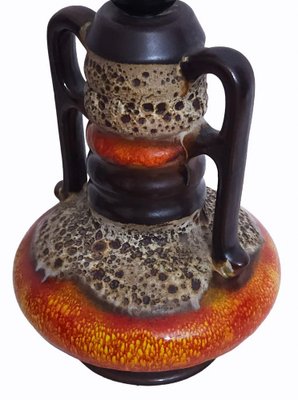 Fat lava ファットラバ　Walter gerhards West German Fat Lava Pottery Table Lamp Base by Walter Gerhards