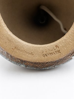 Mid-Century Modern Danish Ceramic Model 3071 Table Lamp by Einar Johansen for Søholm, 1960s — view 6