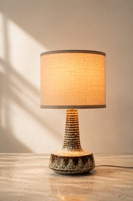 Mid-Century Modern Danish Ceramic Model 3071 Table Lamp by Einar Johansen for Søholm, 1960s — view 2
