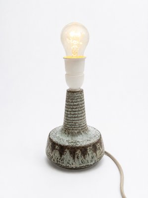 Mid-Century Modern Danish Ceramic Model 3071 Table Lamp by Einar Johansen for Søholm, 1960s — view 5