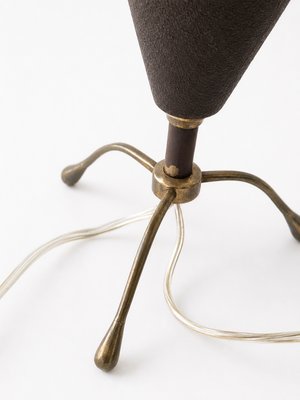 Mid-Century Modern Italian Tripod TV Table Lamp in the style of Stilnovo, 1950s — view 3