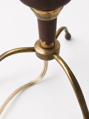 Mid-Century Modern Italian Tripod TV Table Lamp in the style of Stilnovo, 1950s — view 8