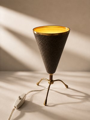 Mid-Century Modern Italian Tripod TV Table Lamp in the style of Stilnovo, 1950s — view 2