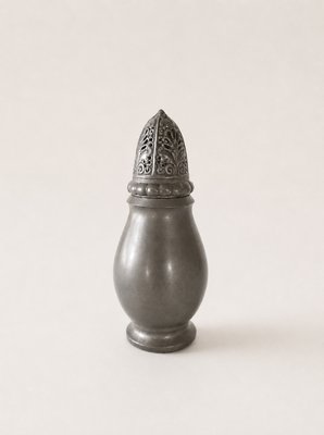 Art Deco Pewter Sugar Shaker Muffineer by Ib Just Andersen & GAB, 1931 — view 2