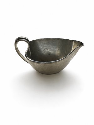 Art Deco Pewter Sauce Boat by Just Andersen, 1930s — view 5