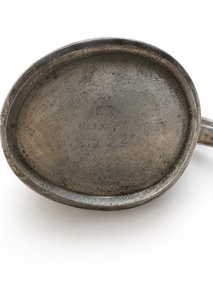 Art Deco Pewter Sauce Boat by Just Andersen, 1930s — view 3