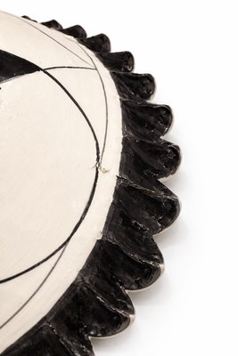 Caltagirone Ceramic Geometric Centerpiece with Pinecone Scales, 2000s — view 7