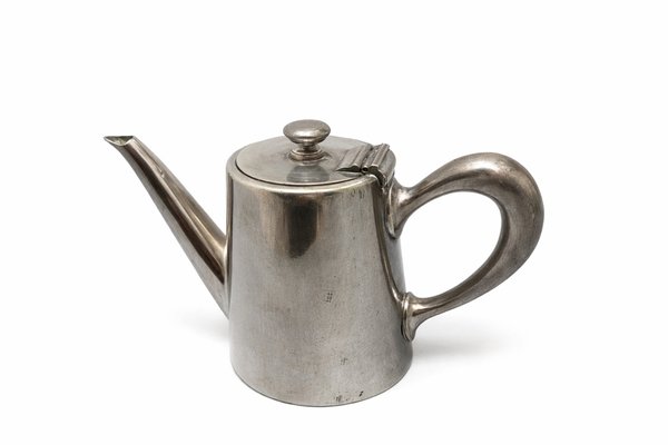 Vintage Christofle Silver-Plated Coffee Pot for Casino Municipal De Nice, 1930s — view 4