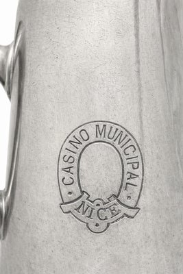 Vintage Christofle Silver-Plated Coffee Pot for Casino Municipal De Nice, 1930s — view 5