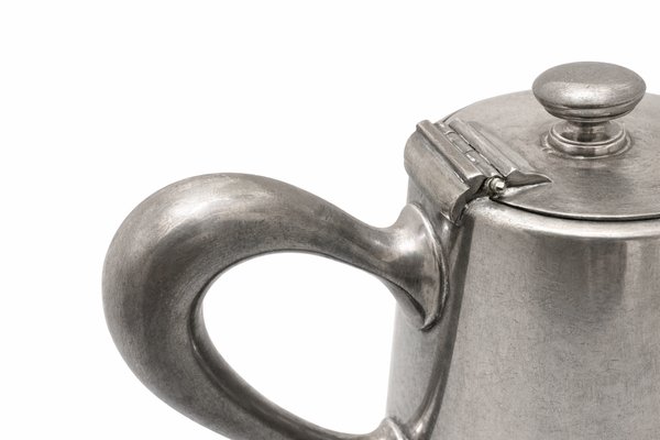 Vintage Christofle Silver-Plated Coffee Pot for Casino Municipal De Nice, 1930s — view 6