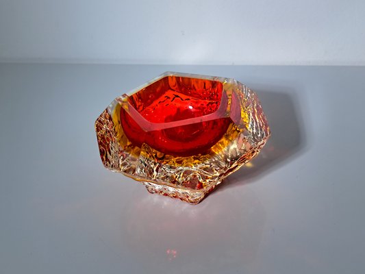 Submerged Murano Glass Ashtray from Alessandro Mandruzzato, 1970s