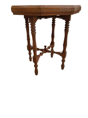 Vintage Game Table in Wood, 1970s for sale at Pamono