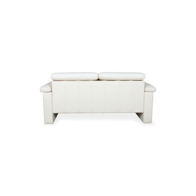 Model 4000 2-Seater Sofa in Cream Leather from Rolf Benz for sale