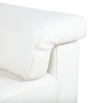 Model 4000 2-Seater Sofa in Cream Leather from Rolf Benz for sale