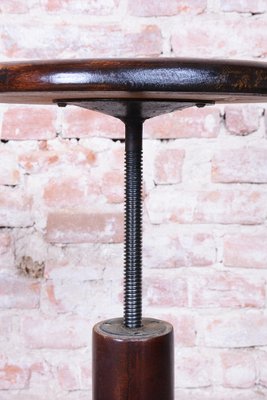 Mid-Century Czech Beech Piano Stool, 1940s for sale at Pamono