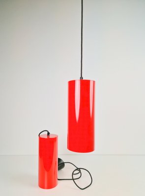 Minimalist Pipeline Pendant Lamps by Ole Pless Jørgensen for