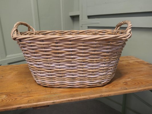 French Antique Market Basket, 1920 for sale at Pamono